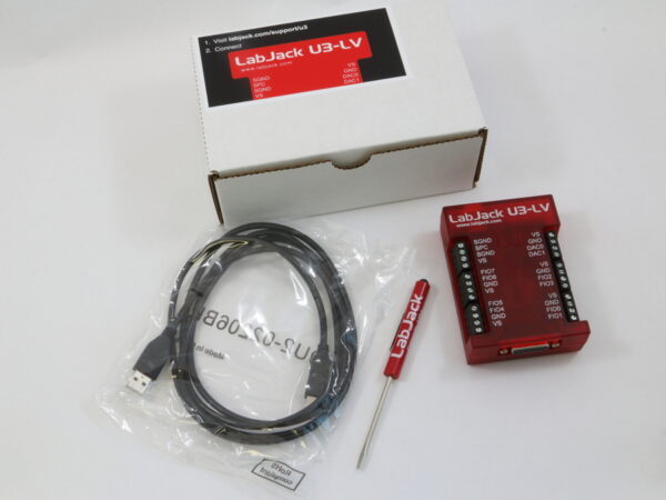 Labjack U3-LV Package Contents