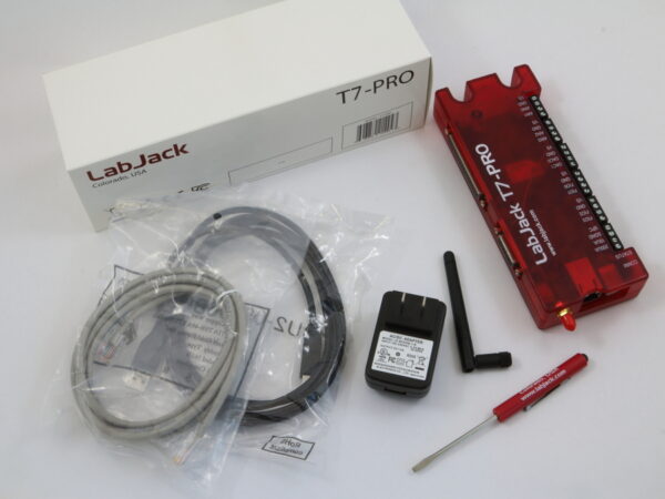 Labjack T7-Pro_USB_Ethernet_WiFi_DAQ_package_contents